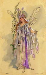 Titania, reine des fées. Costume pour Le Songe d